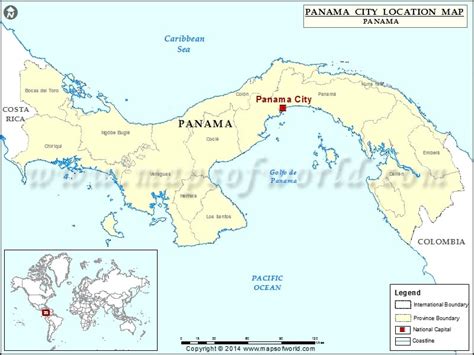 where is panama city located|Panama City .